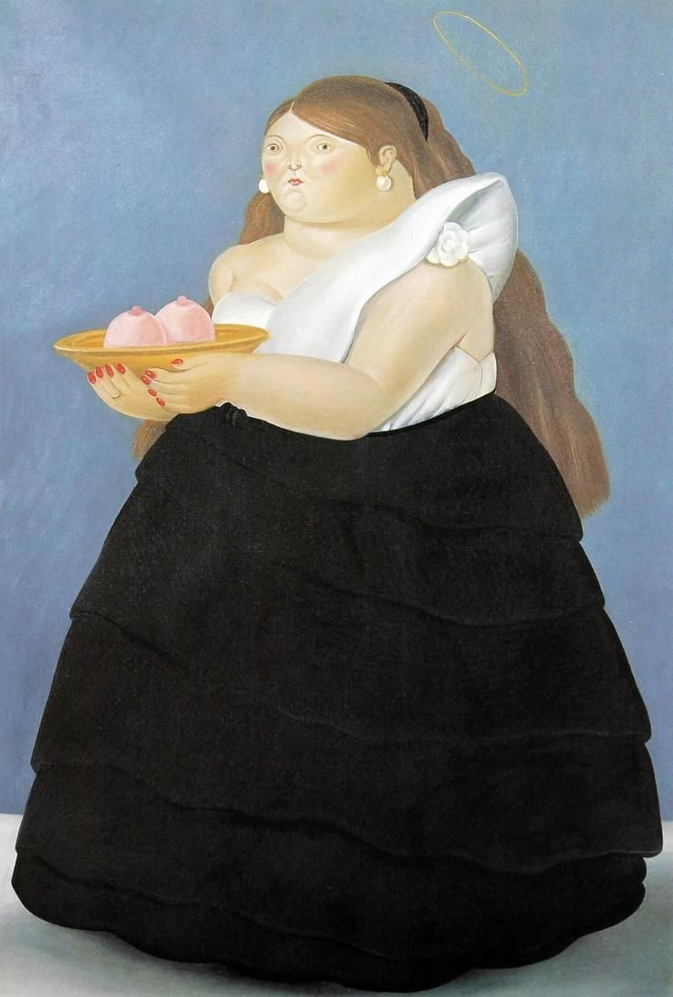 Fernando Botero 17 Santa Ollala 1983: Title: Santa Ollal