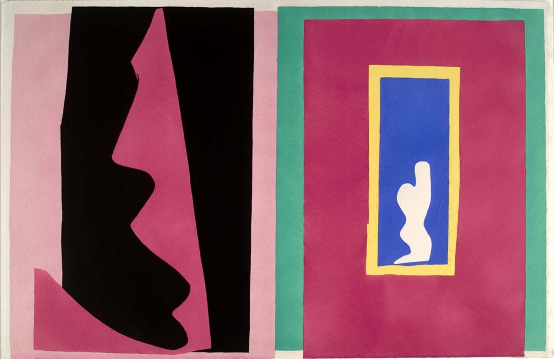 1983 Matisse Lithograph 16 jazz Destiny: Artist: Henri Matisse Country: France Title: Destiny Medium: Lithograph Paper size: 15 x 22.5 inch, Folded as published Printed: On vellum paper Providence: Book Matisse Jazz 1983 Condition: Fine