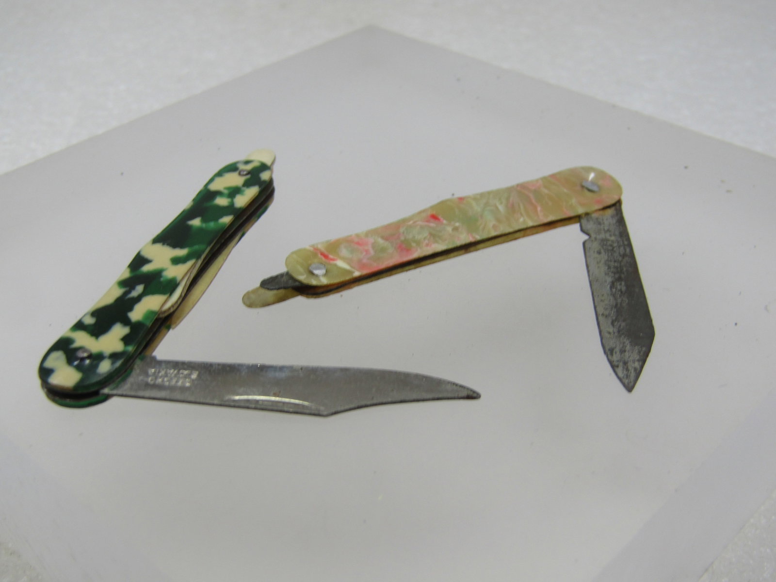 Antique Czecho & Japan Folding Knives, 1930's, Small - 2