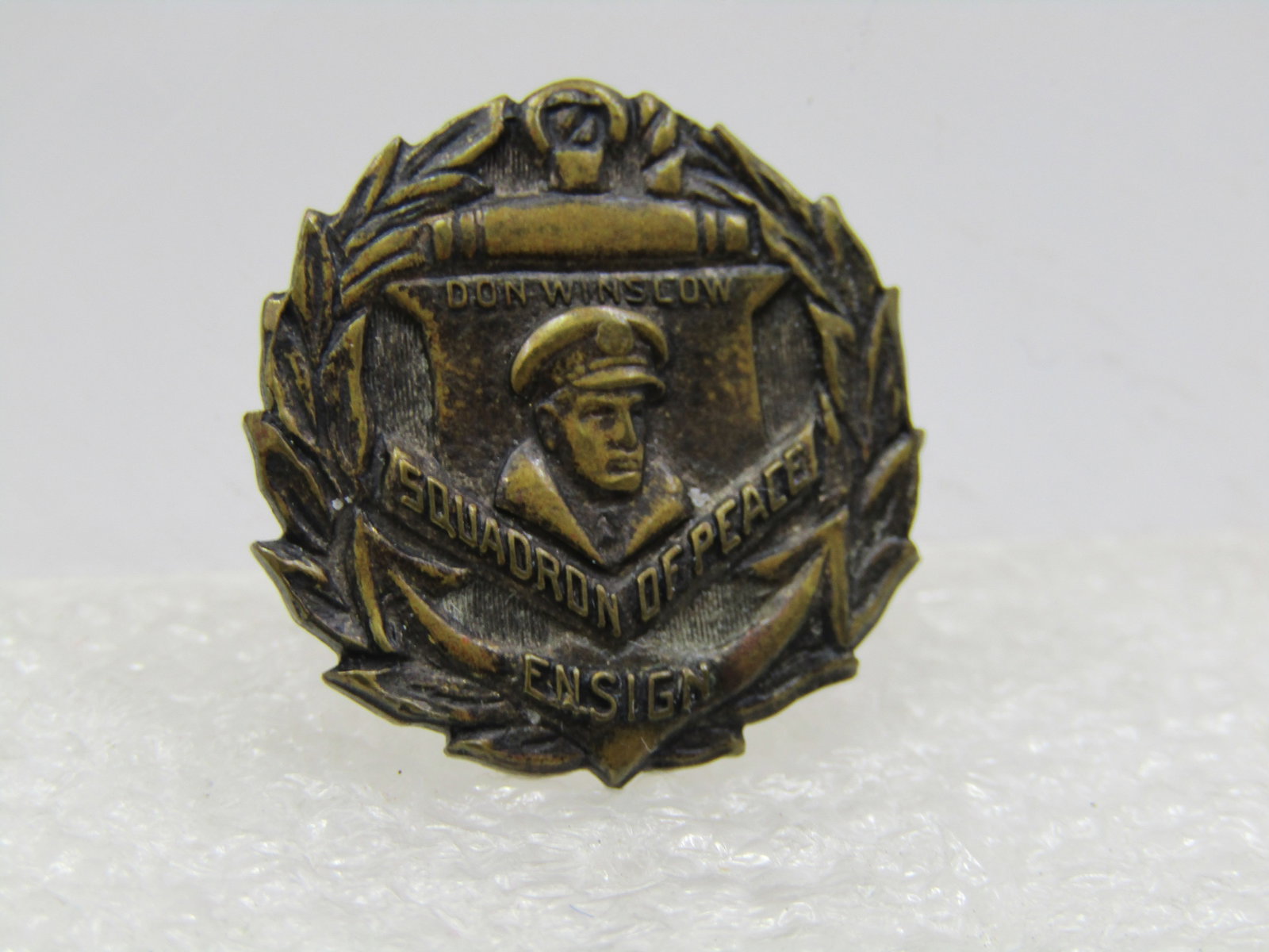 Vintage Don Winslow Squadron of Peace Ensign Brooch/Pin, 1930's - 2