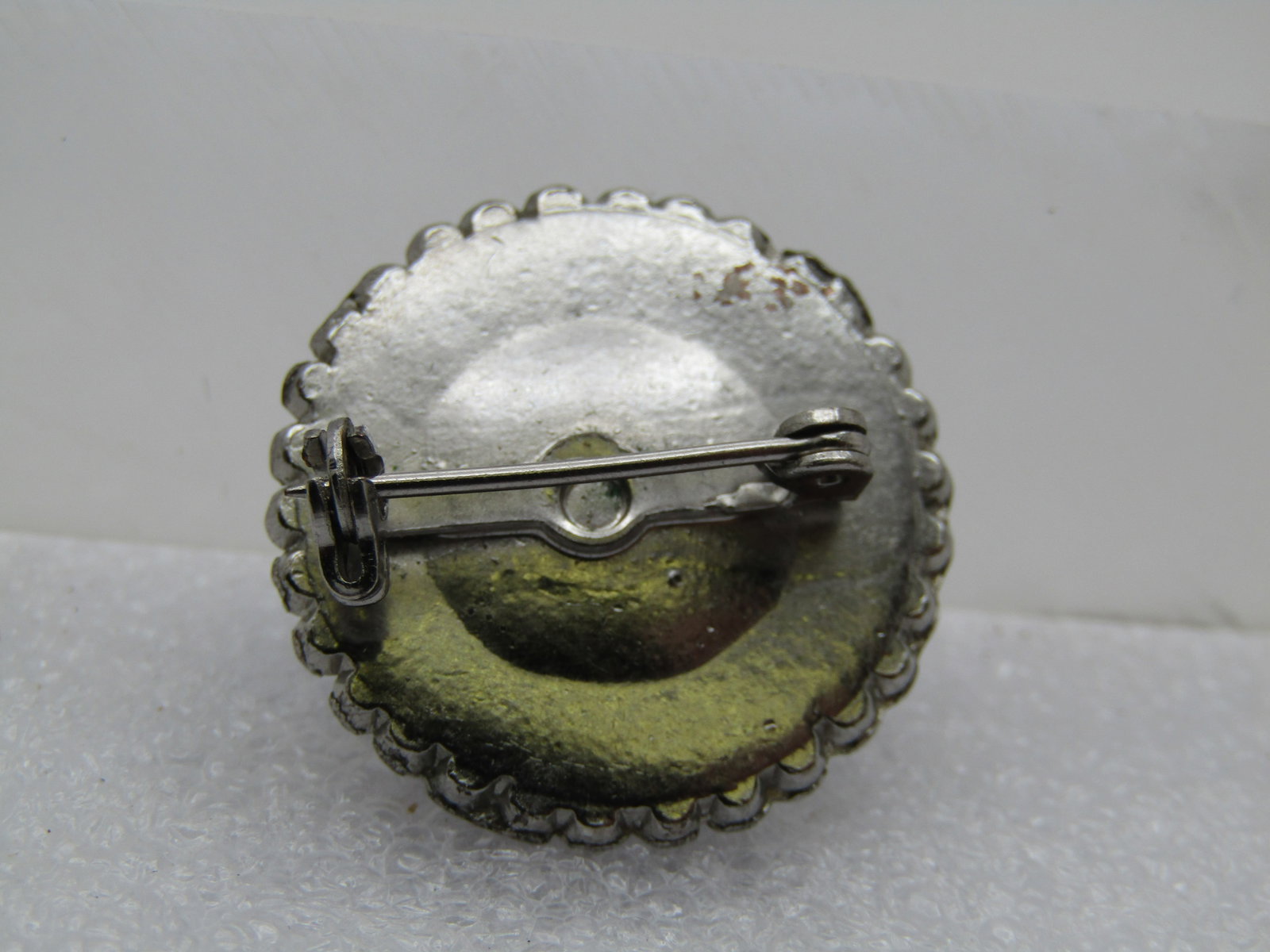 Vintage Morpho Sunset Brooch, 1950's-1960's, 1" Round - 4