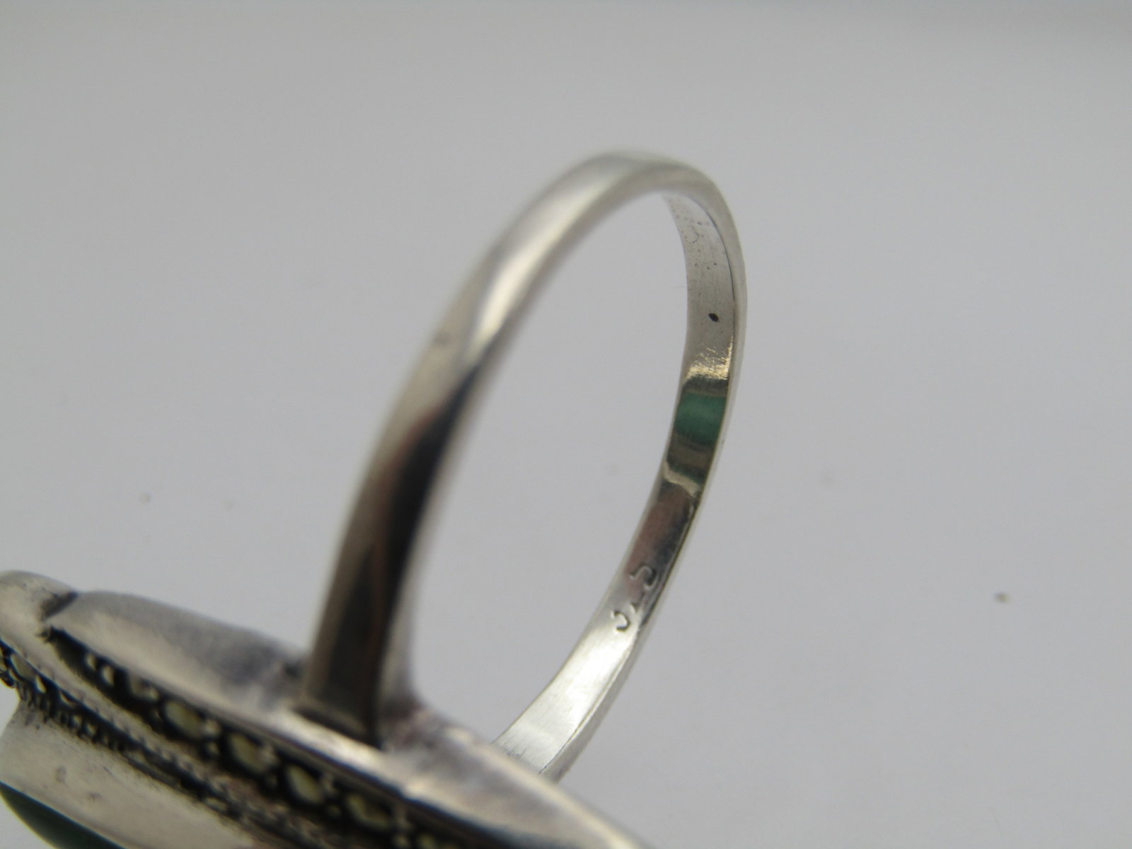 Vintage Sterling Stackable Curved Rings, Signed Marsala, Sz. 7. Two-Tone, 1980's-1990's - 6