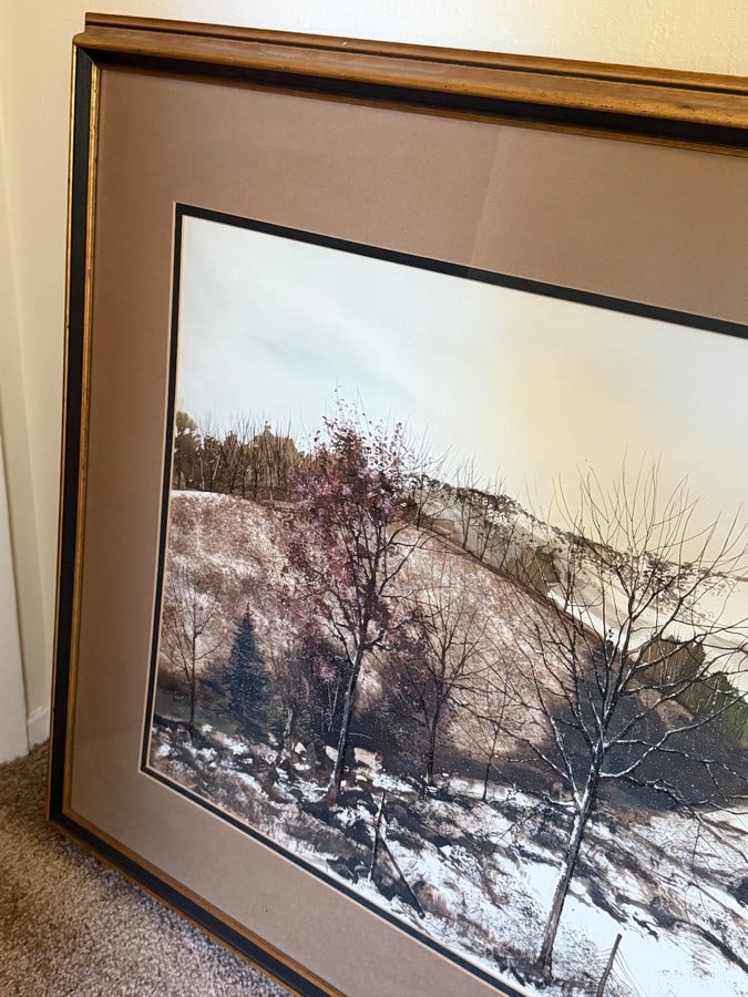 Large Embellished Lithograph by Dennis Frings - 2