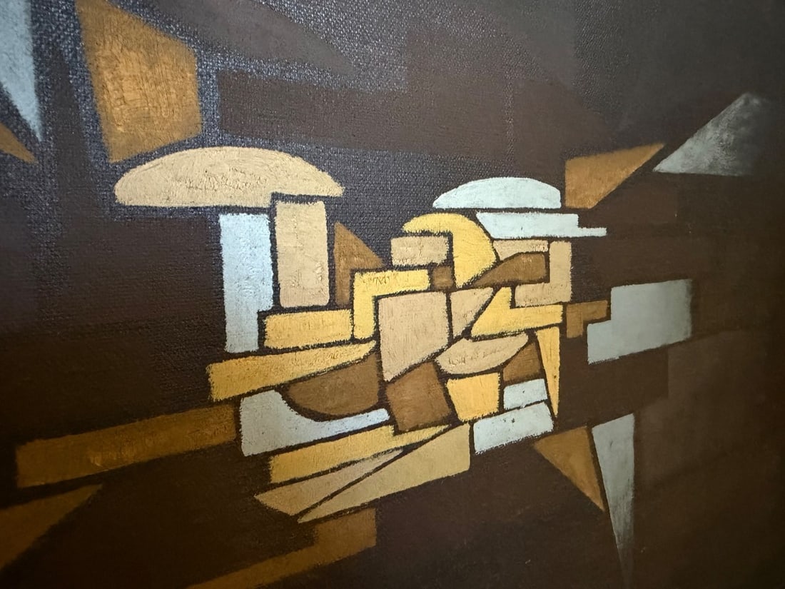 Original Abstract Mixed-Media Painting Signed by Jack Amoroso - 3