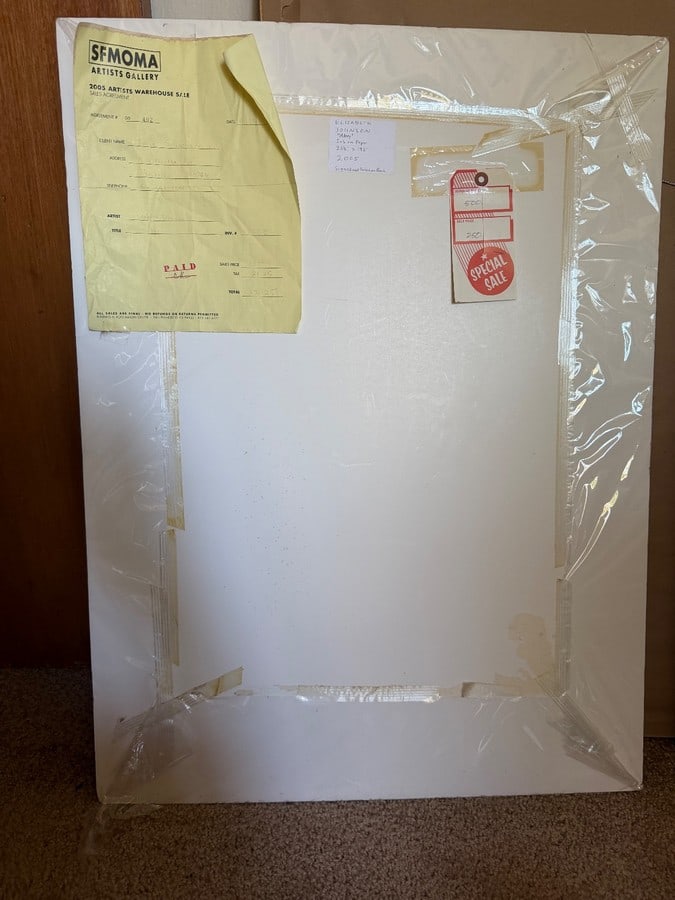 Original Mixed Media Work on Paper by Elizabeth Johnson, titled â€œAbbyâ€ - 6