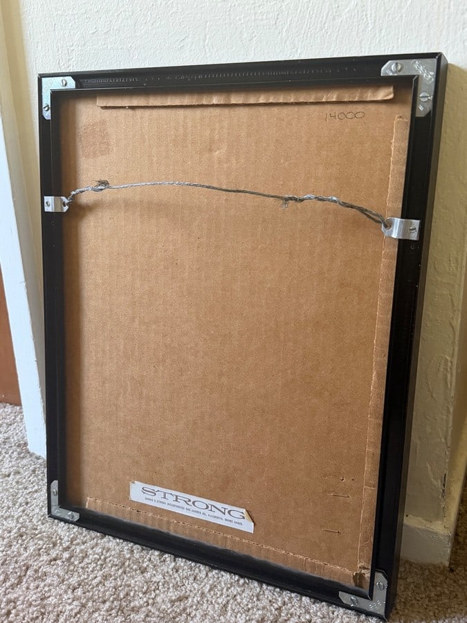 Mid-Century Style Wall Piece from Harris G. Strong Inc., titled â€œGold Coast III,&# - 6