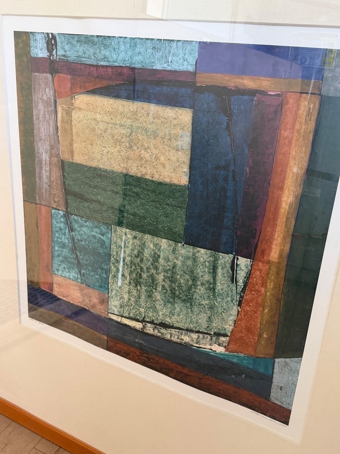 Large Limited-Edition Lithograph, 13/195, by Sharon Bliss, 2000 - 2