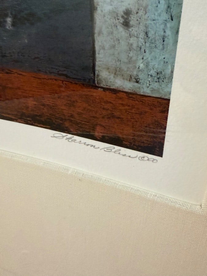 Large Limited-Edition Lithograph, 13/195, by Sharon Bliss, 2000 - 3
