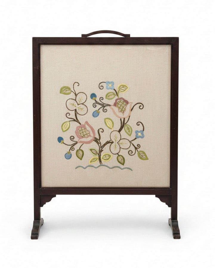Jacobean Revival Style Fire Screen, circa Late 19th to Early 20th Century (1 of 6)