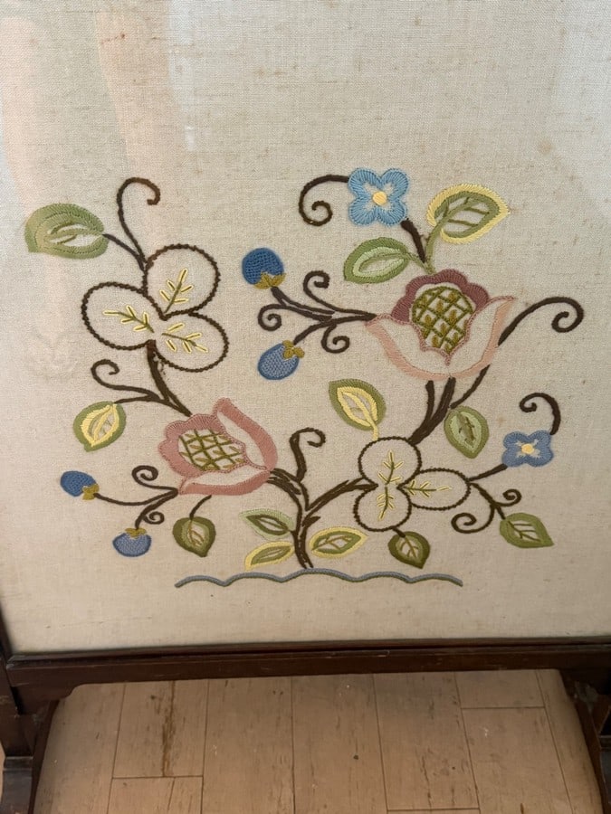 Jacobean Revival Style Fire Screen, circa Late 19th to Early 20th Century - 2