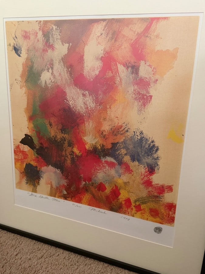 Limited Edition Silkscreen Print Titled "Stink Gorilla More" Attributed to Michael, the Gorilla - 3