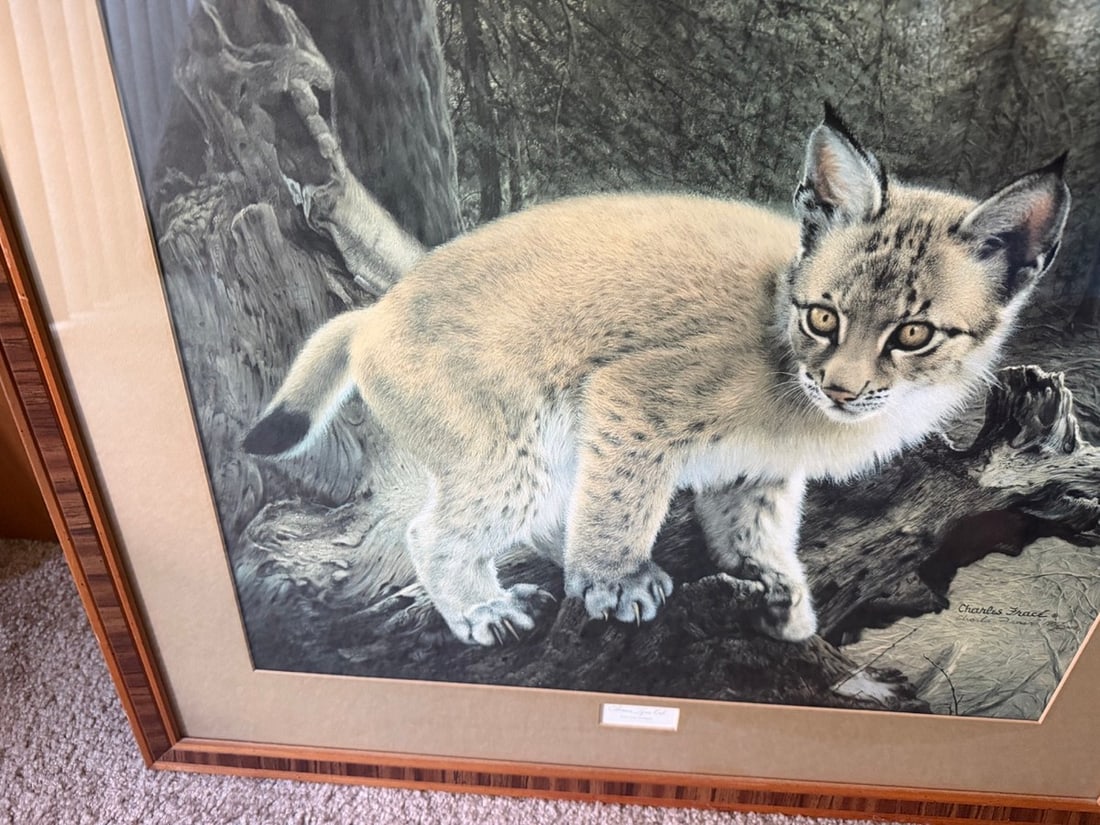 Massive 4-Piece Charles Frace - Framed Wildlife Art Estate Set - Hand-Signed COA - 2