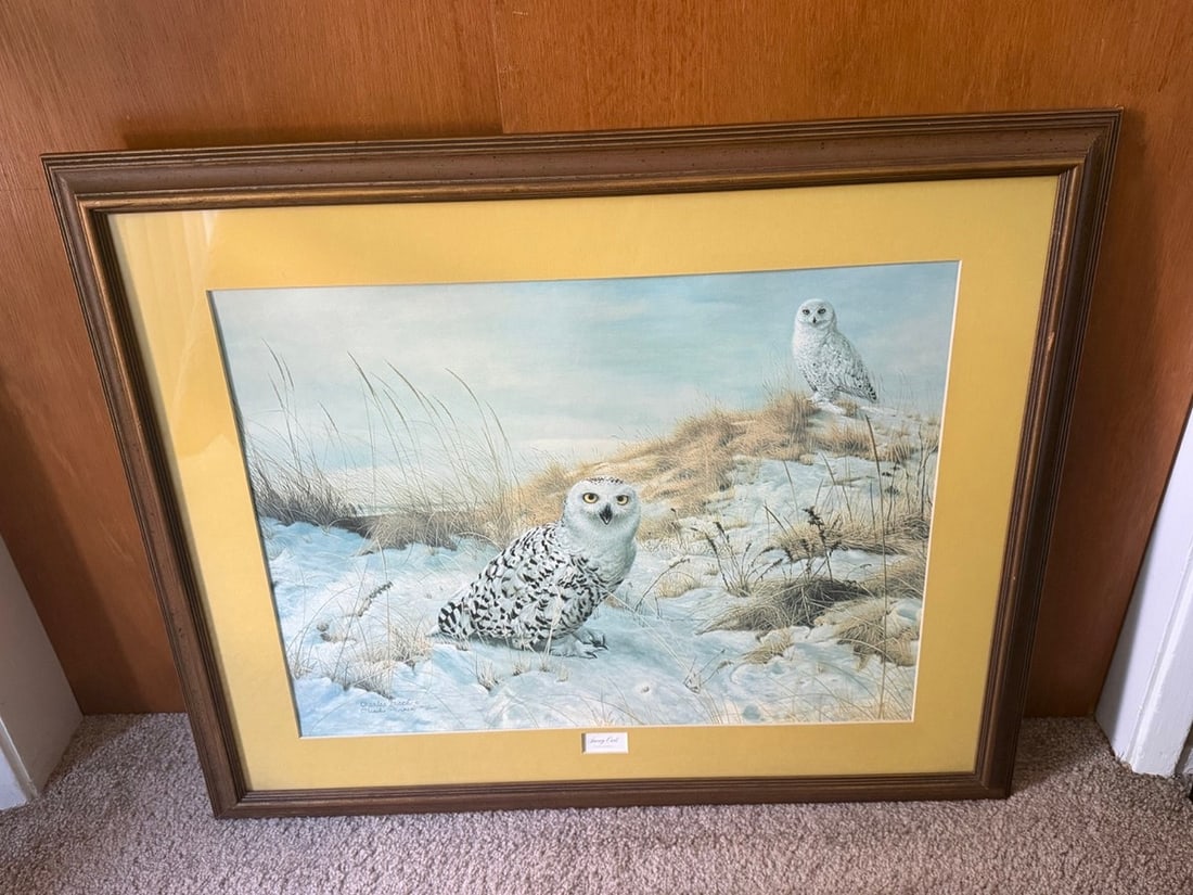 Massive 4-Piece Charles Frace - Framed Wildlife Art Estate Set - Hand-Signed COA - 7