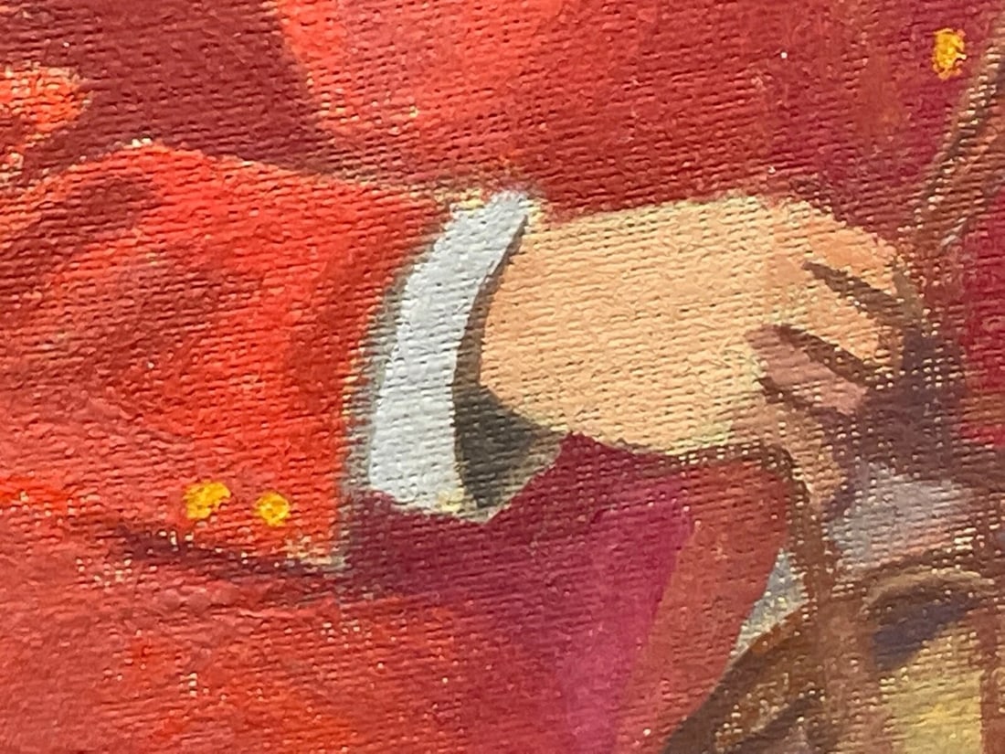 British Historic Oil Painting Royalty Hunting Portrait of King Edward VIII - 6