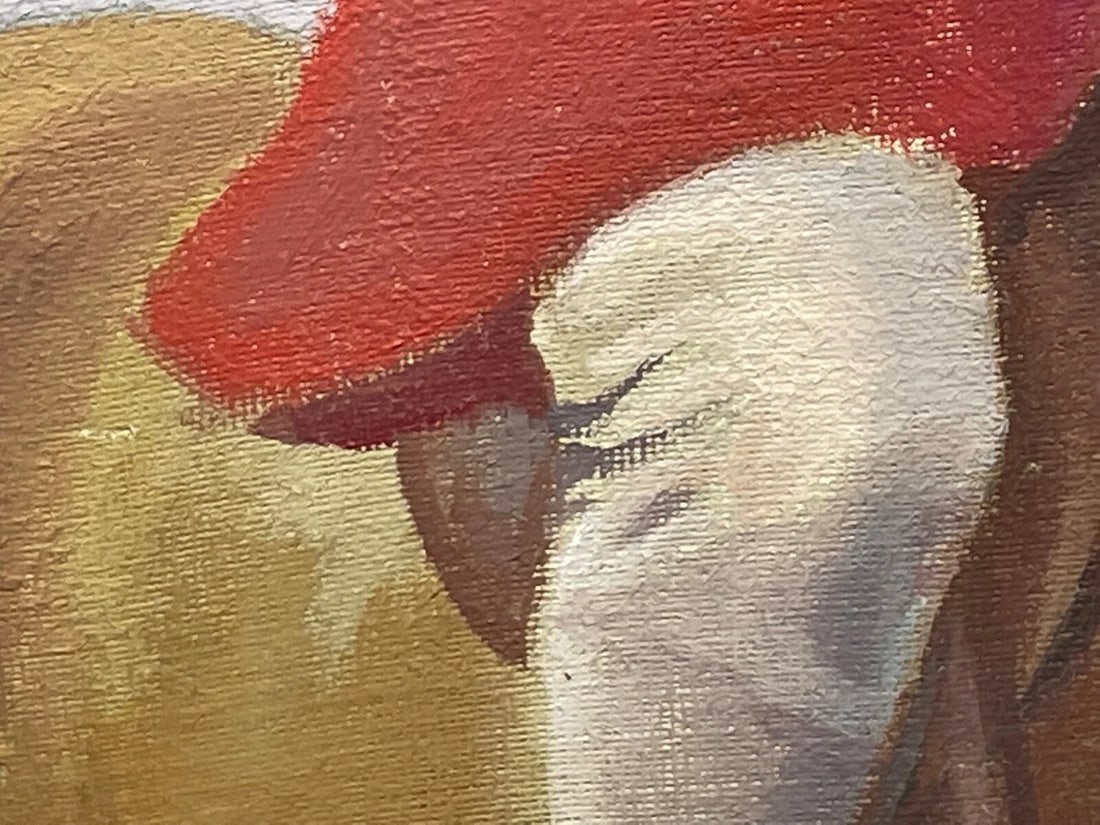 British Historic Oil Painting Royalty Hunting Portrait of King Edward VIII - 7