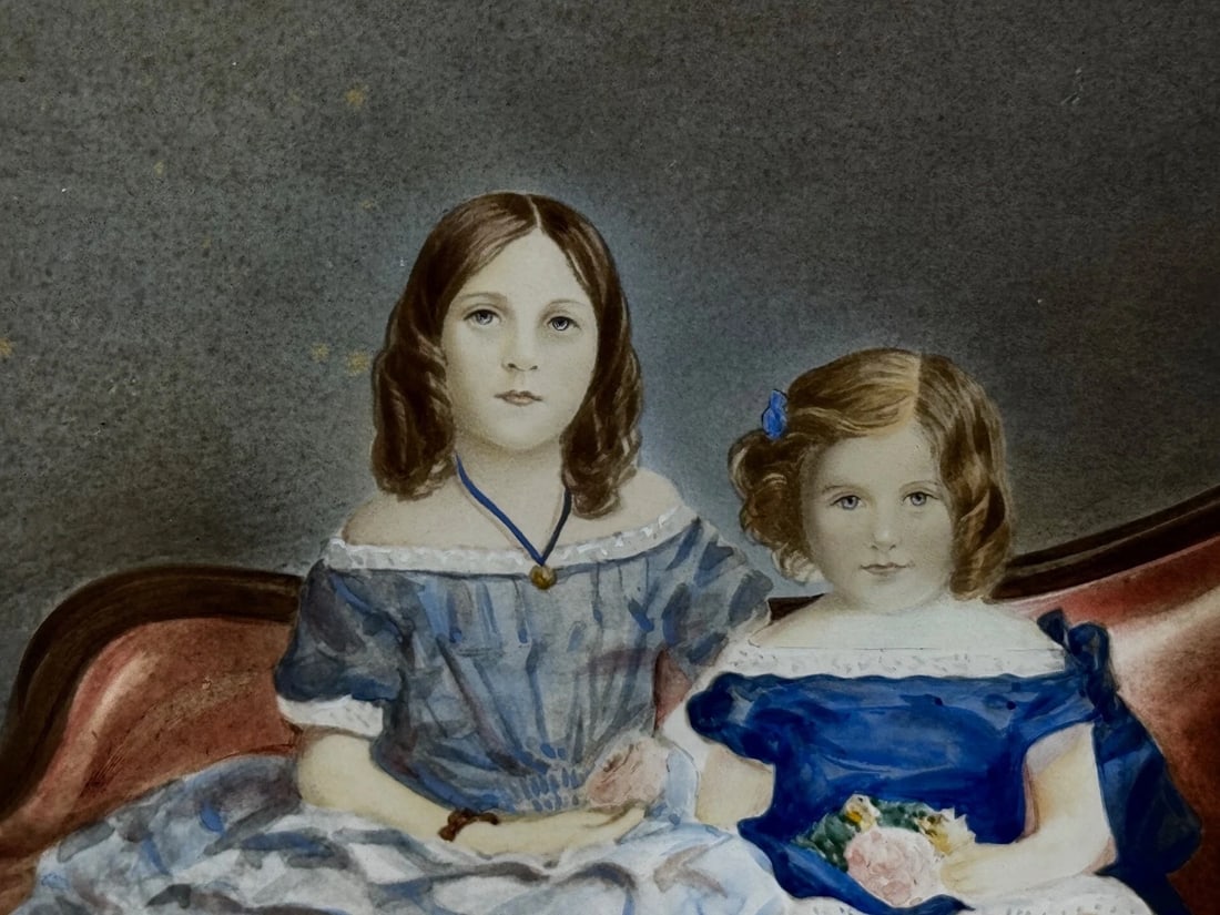 Captain John Cooke’s Family Portrait Legacy Louisa & Augusta & Sophia Devonsher - 10