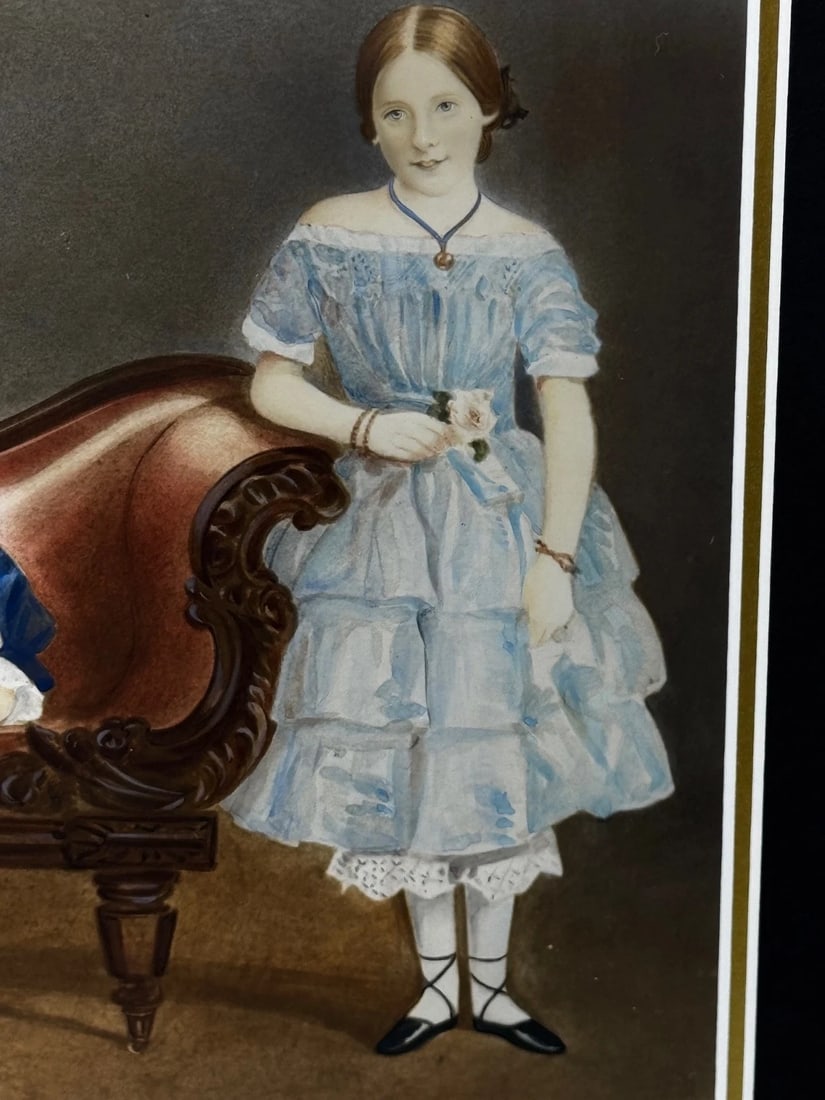 Captain John Cooke’s Family Portrait Legacy Louisa & Augusta & Sophia Devonsher - 11