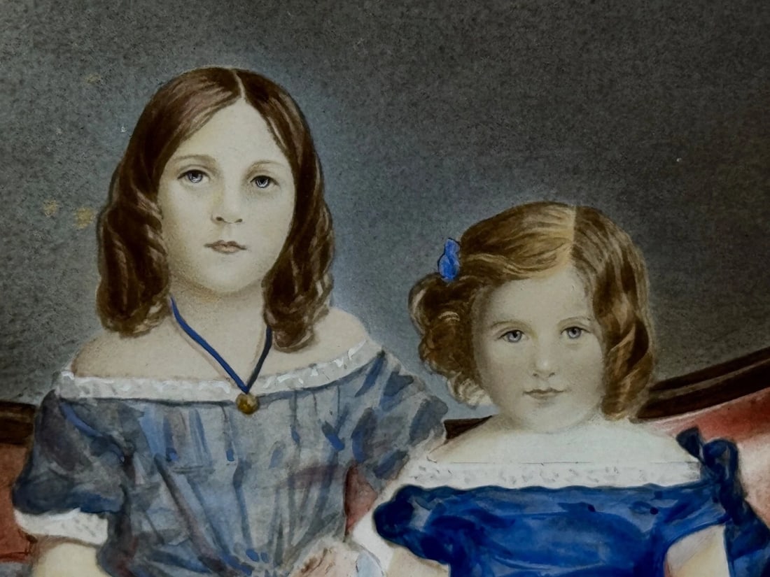Captain John Cooke’s Family Portrait Legacy Louisa & Augusta & Sophia Devonsher - 13
