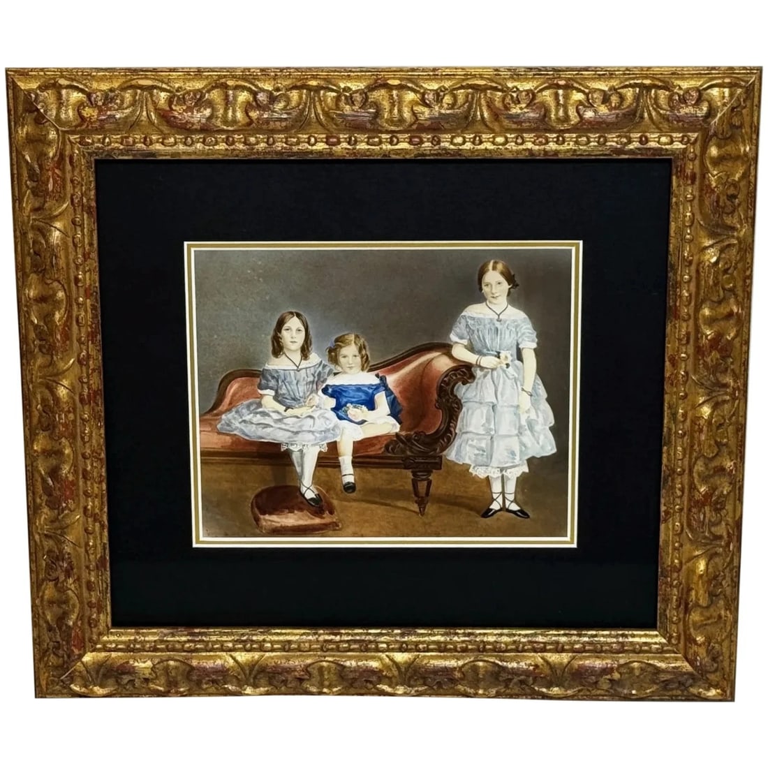 Captain John Cooke’s Family Portrait Legacy Louisa & Augusta & Sophia Devonsher (1 of 20)