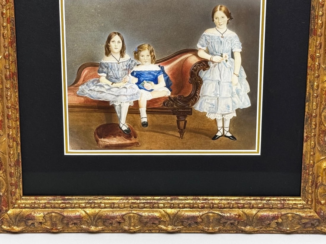 Captain John Cooke’s Family Portrait Legacy Louisa & Augusta & Sophia Devonsher - 3