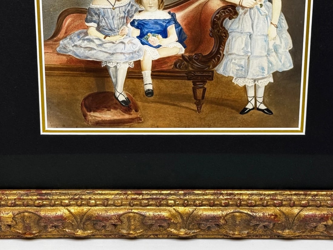 Captain John Cooke’s Family Portrait Legacy Louisa & Augusta & Sophia Devonsher - 4