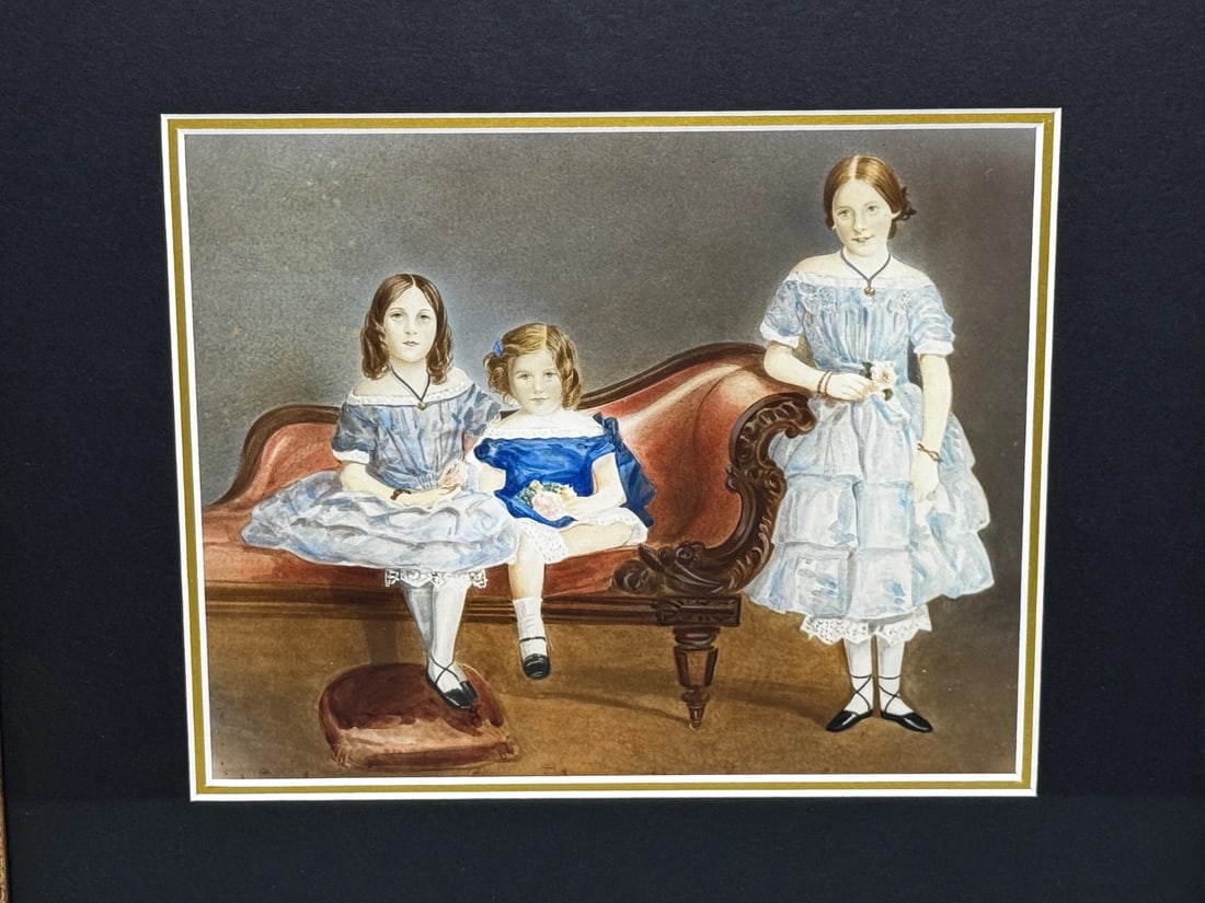 Captain John Cooke’s Family Portrait Legacy Louisa & Augusta & Sophia Devonsher - 6