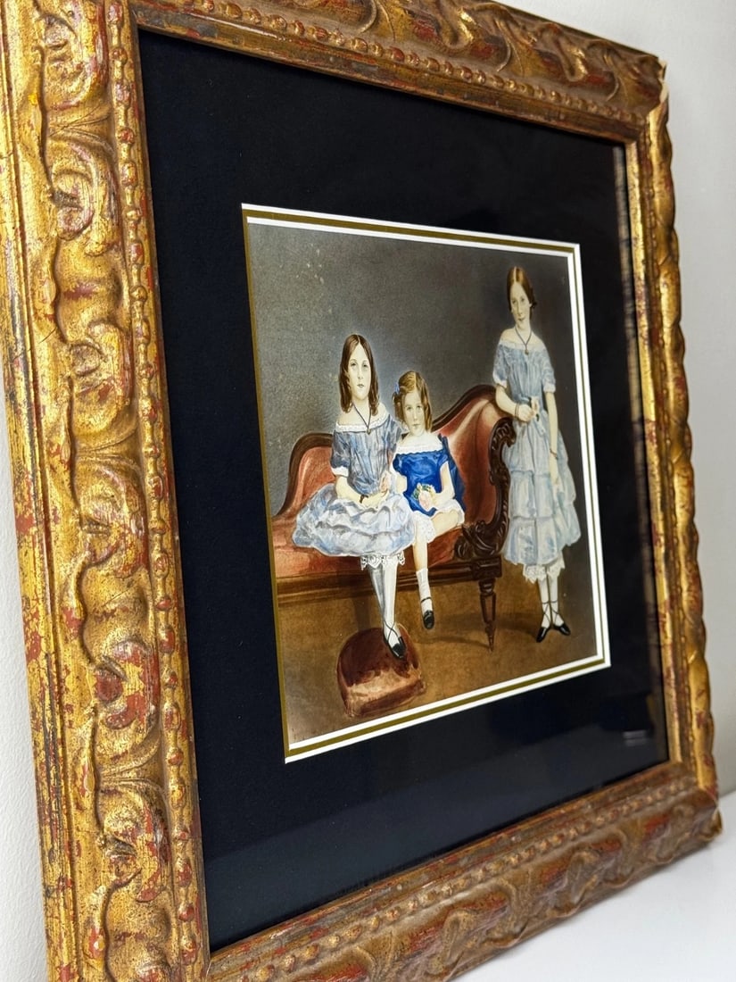 Captain John Cooke’s Family Portrait Legacy Louisa & Augusta & Sophia Devonsher - 7