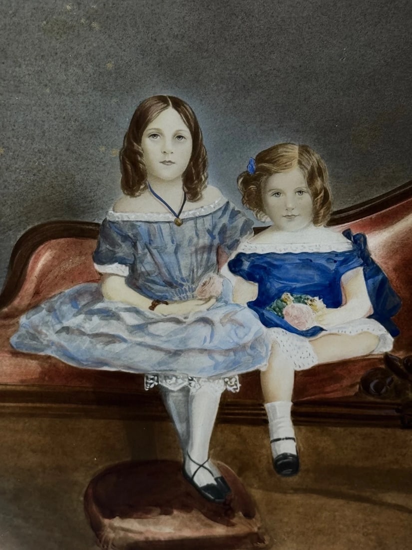 Captain John Cooke’s Family Portrait Legacy Louisa & Augusta & Sophia Devonsher - 9