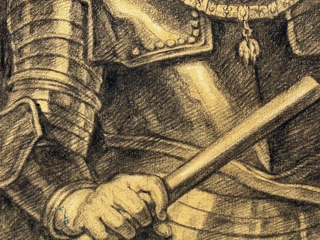 John VIII Count of Nassau Lord of Cattenell & Beilstein in Armor After Van Dyck - 10