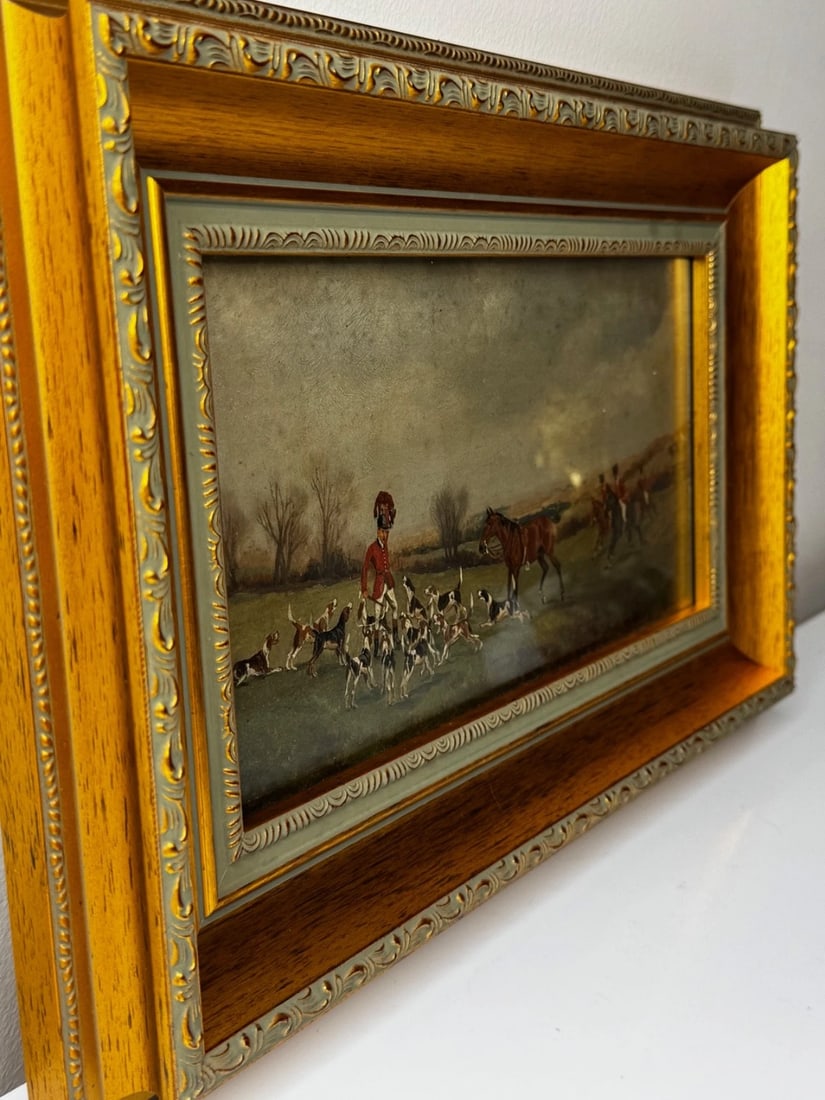 Victorian Oil Painting The Death The Berkeley Hunt c1880 By Charles Faulkner - 13