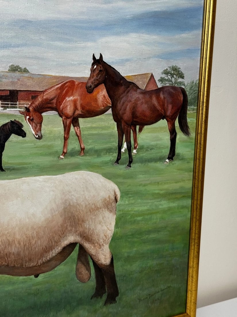 Royal Country Portrait Camilla Queen Consort At Wiltshire Farm Prized Animals - 3