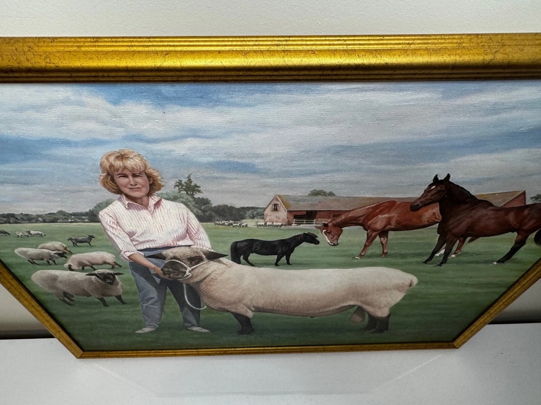 Royal Country Portrait Camilla Queen Consort At Wiltshire Farm Prized Animals - 5