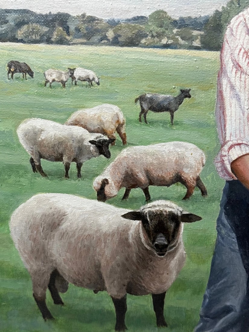 Royal Country Portrait Camilla Queen Consort At Wiltshire Farm Prized Animals - 7