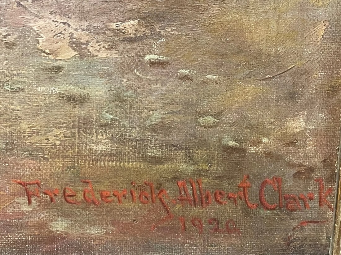 Painting Racehorses Spion Kop Winner Derby Stakes Frederick Albert Clarke C1920 - 2