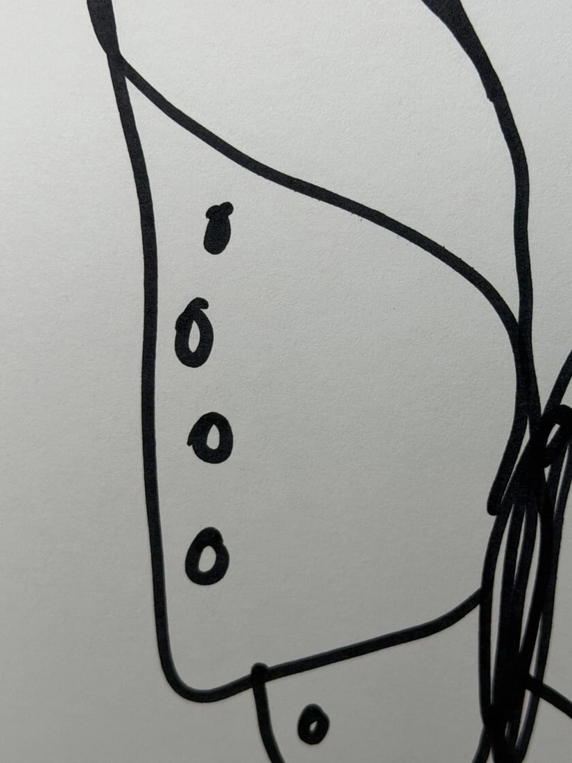 Damien Hirst Butterfly with Hearts – Signed Original Ink Drawing on Paper - 18
