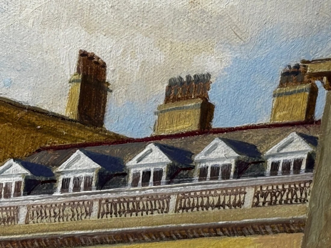 Oil Painting Historic Duke Of Bedford’s Main Estate Woburn Abbey In Bedfordshire - 15