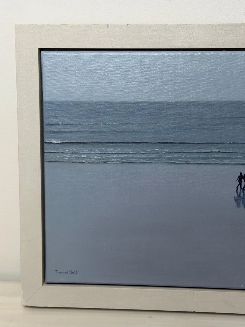 Trinidad Ball (b.1961) "Together" (2012) Original Signed Oil on Canvas Painting - 6