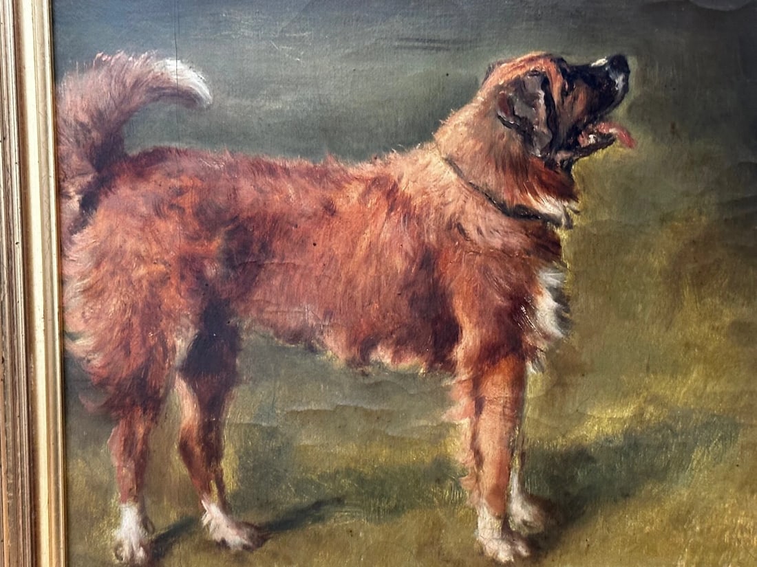 Francis James Fry Aged 5 Riding Pony with Attendant Dog by John Alfred Wheeler - 7