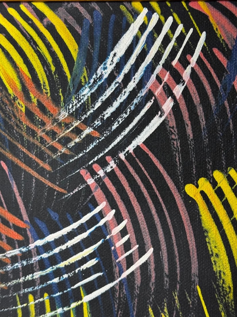 Huge Painting Fire Dreaming By Jean Hudson Nampijinpa c2005 - 15