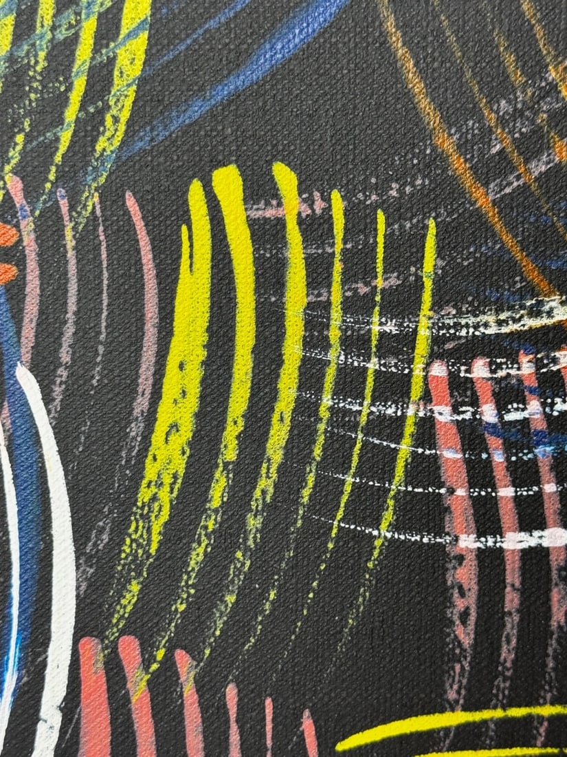 Huge Painting Fire Dreaming By Jean Hudson Nampijinpa c2005 - 19