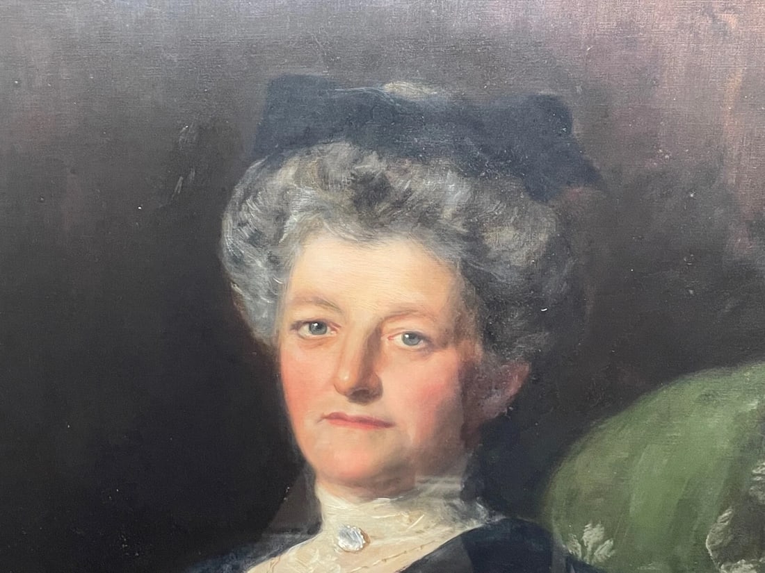 Large 19th Century Oil Portrait Lady Halle Signed By John Collier OBE RP - 18