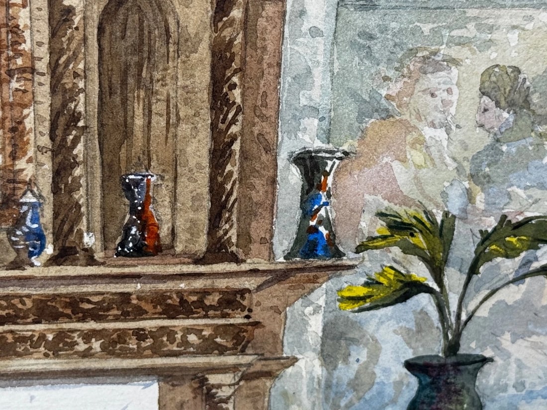 The Chimneypiece Long Gallery, Westwood House, Westwood Park, Worcestershire - 11