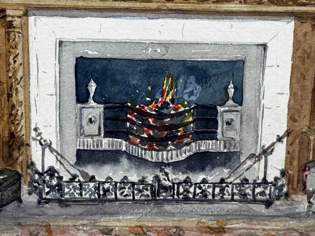 The Chimneypiece Long Gallery, Westwood House, Westwood Park, Worcestershire - 6