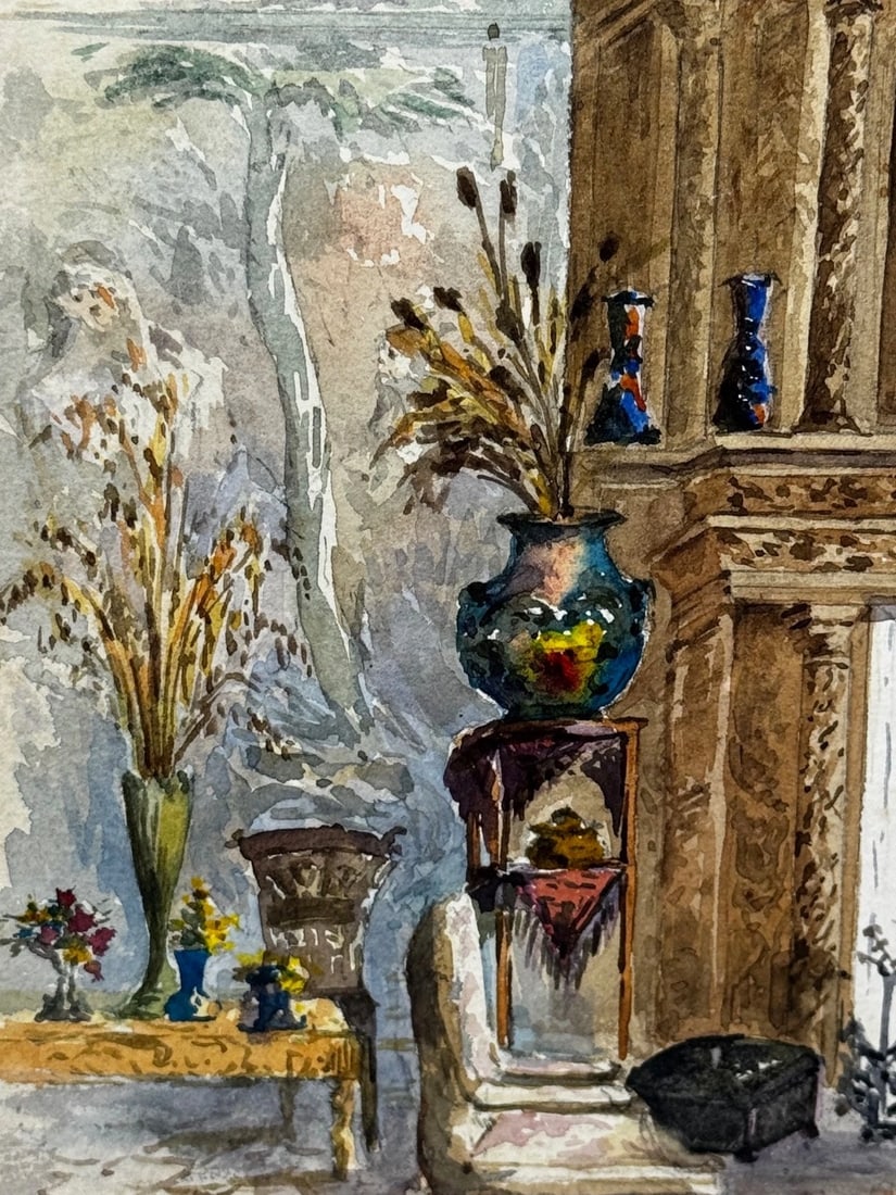 The Chimneypiece Long Gallery, Westwood House, Westwood Park, Worcestershire - 9