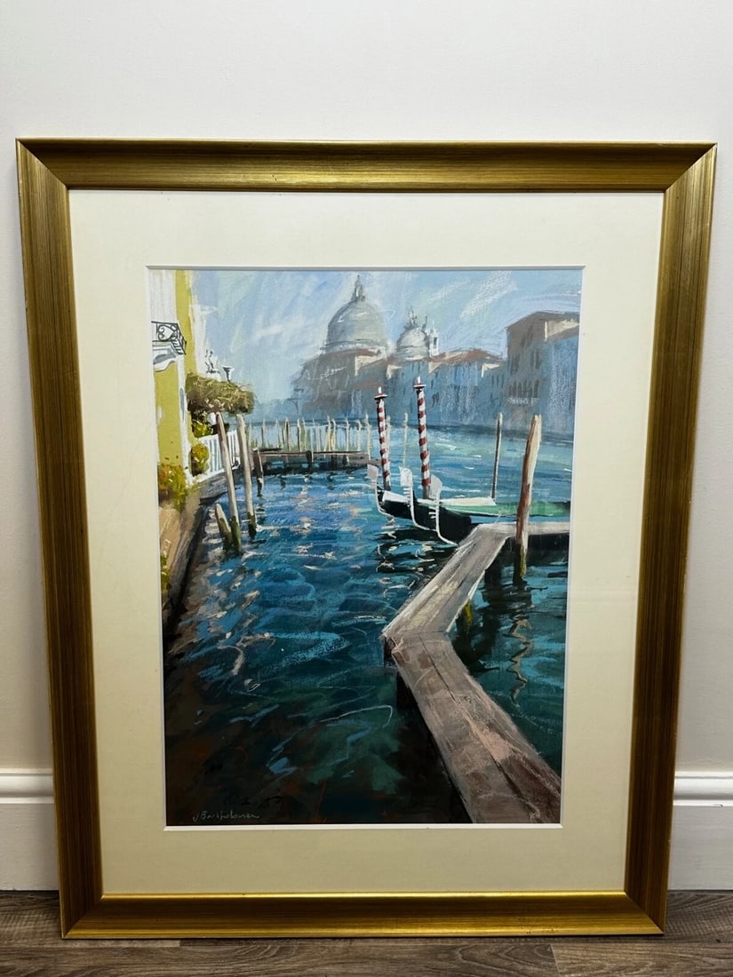 James Bartholomew RSMA Marine Painting "The Grand Canal & San Salute" - 2