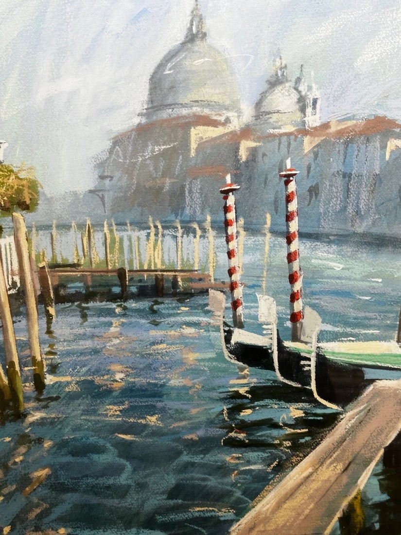 James Bartholomew RSMA Marine Painting "The Grand Canal & San Salute" - 4