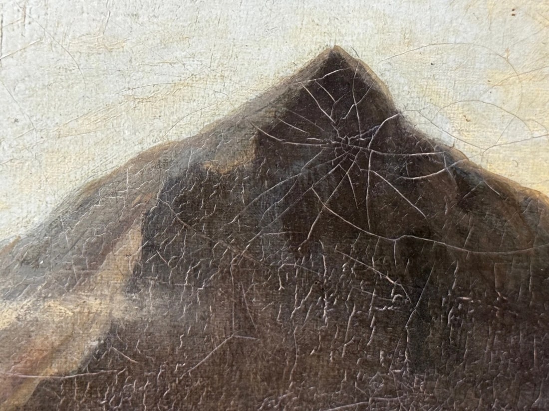 Large Oil Painting Mount Snowdon North Wales Attributed Edward William 1781-1855 - 10