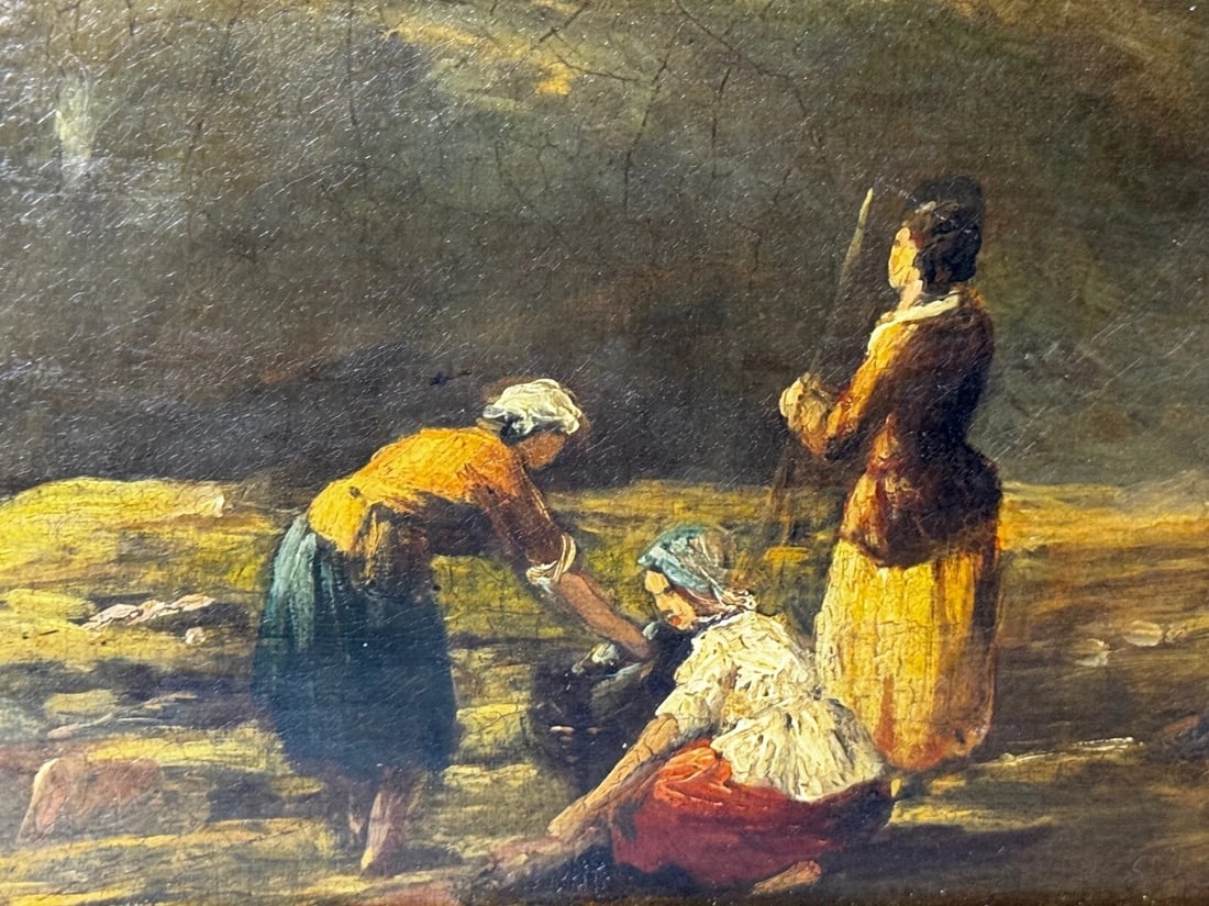 Large Oil Painting Mount Snowdon North Wales Attributed Edward William 1781-1855 - 13