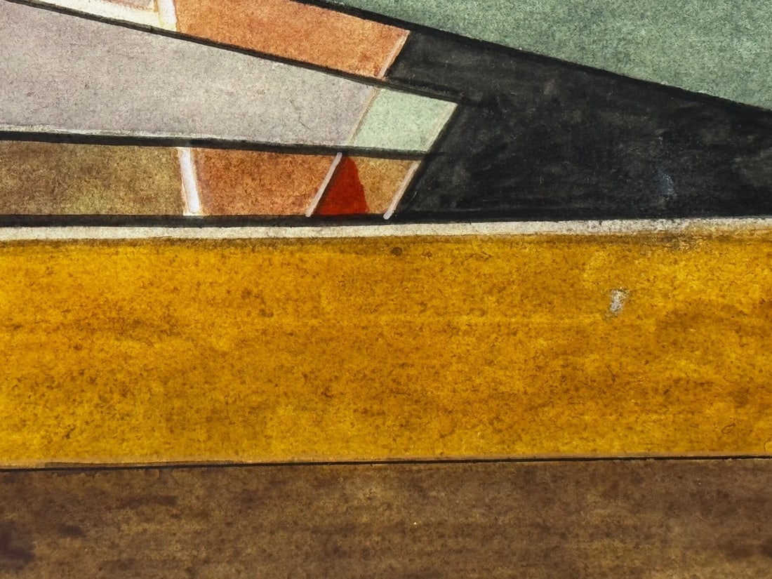 Edward Carter Preston Cubism Painting Domestic Kitchen Geometry C1925 - 18