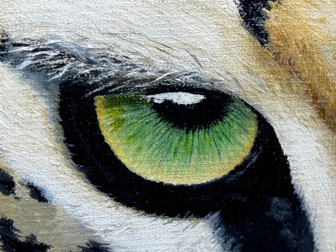 Wildlife Art “Leopard in Wilderness Masai Mara Kenya Follower Pip McGarry - 14